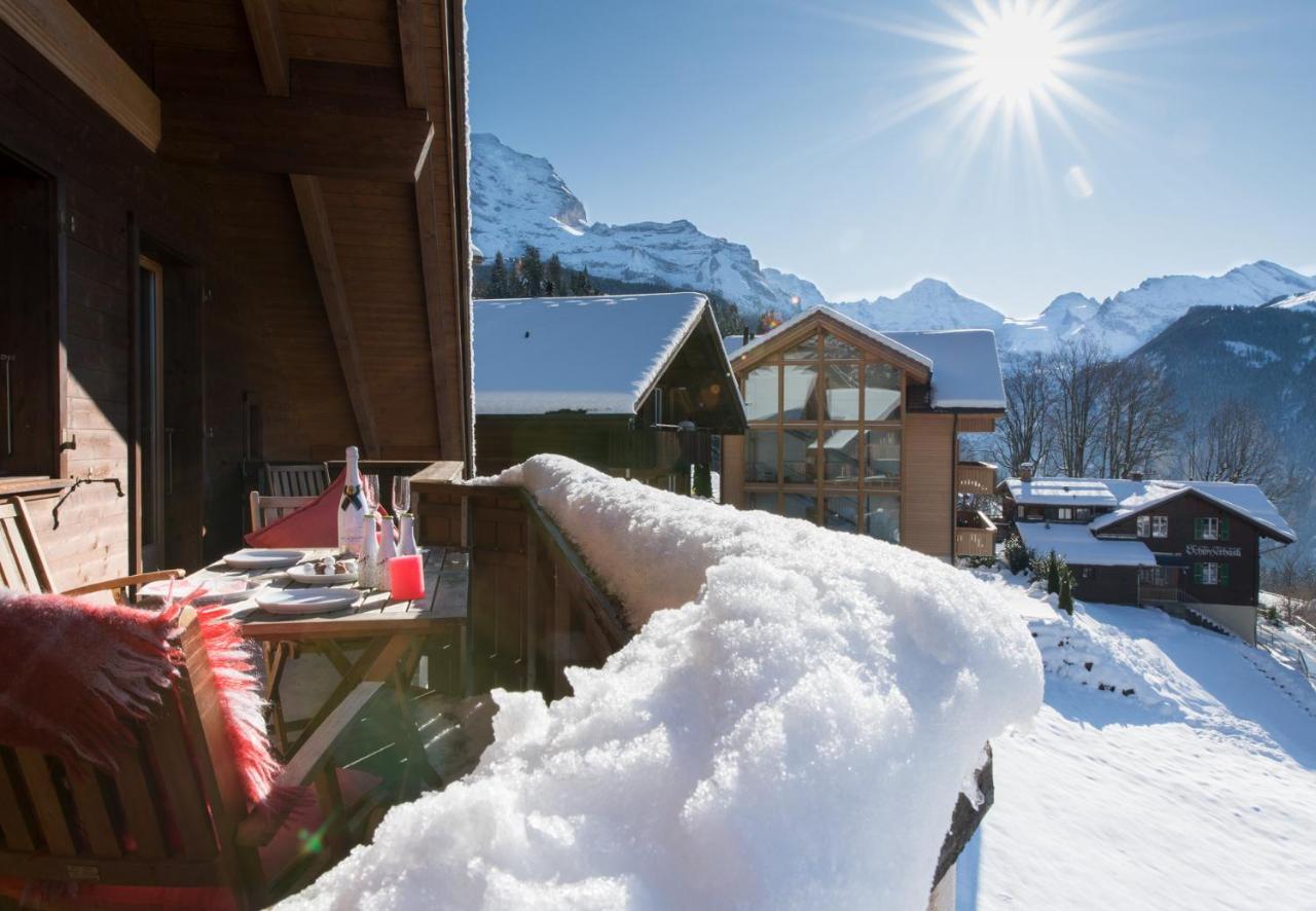 Chalet Millennium Apartment Wengen Exterior photo